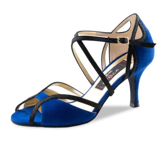 Туфли для танцев Nueva Epoca Maxima-7, синие