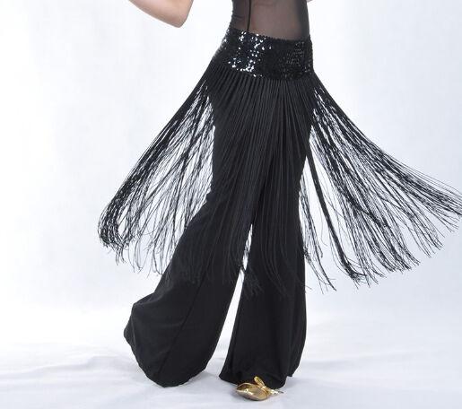 Пояс-платок для восточных танцев чёрный S12316 037