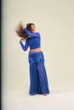 Брюки для восточных танцев, брюки для танца живота Studio Moscow SM5103 017, синий