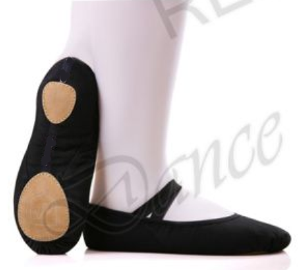 Балетки для танцев женские чёрные Dance College, 12x0003 A25W
