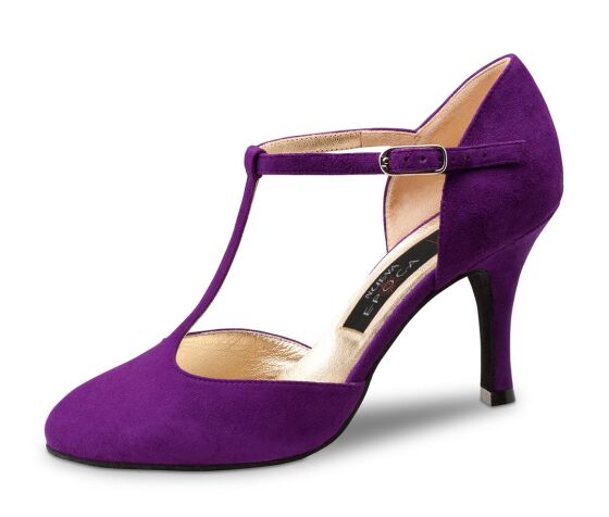 Туфли для танцев Nueva Epoca Corazon-8, фиолетовые