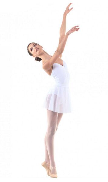 Юбка для балета и хореографии на резинке белая Solo, FD971 822