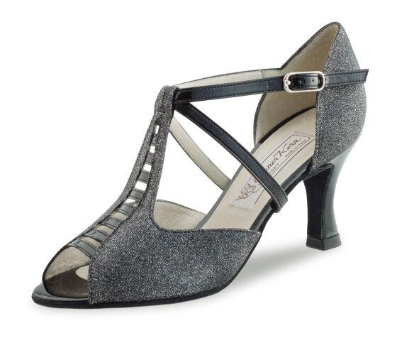 Туфли для танцев Werner Kern Holly 65S, серебряные
