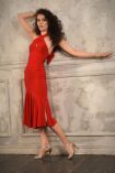 Платье для аргентинского танго Studio Moscow SM8022 013, красный
